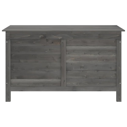 Contenitore da Giardino Antracite 99x49,5x58,5cm Massello Abete