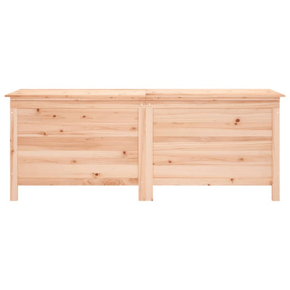 Contenitore da Giardino 150x50x56,5 cm Legno Massello di Abete