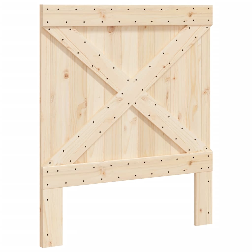 Testiera 90x104 cm in Legno Massello di Pino