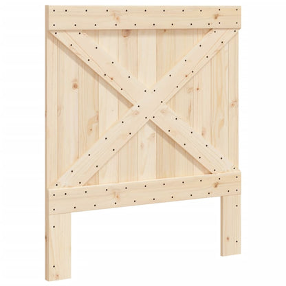 Testiera 90x104 cm in Legno Massello di Pino