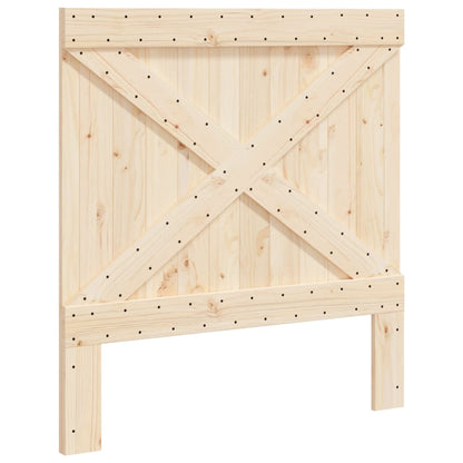 Testiera 100x104 cm in Legno Massello di Pino