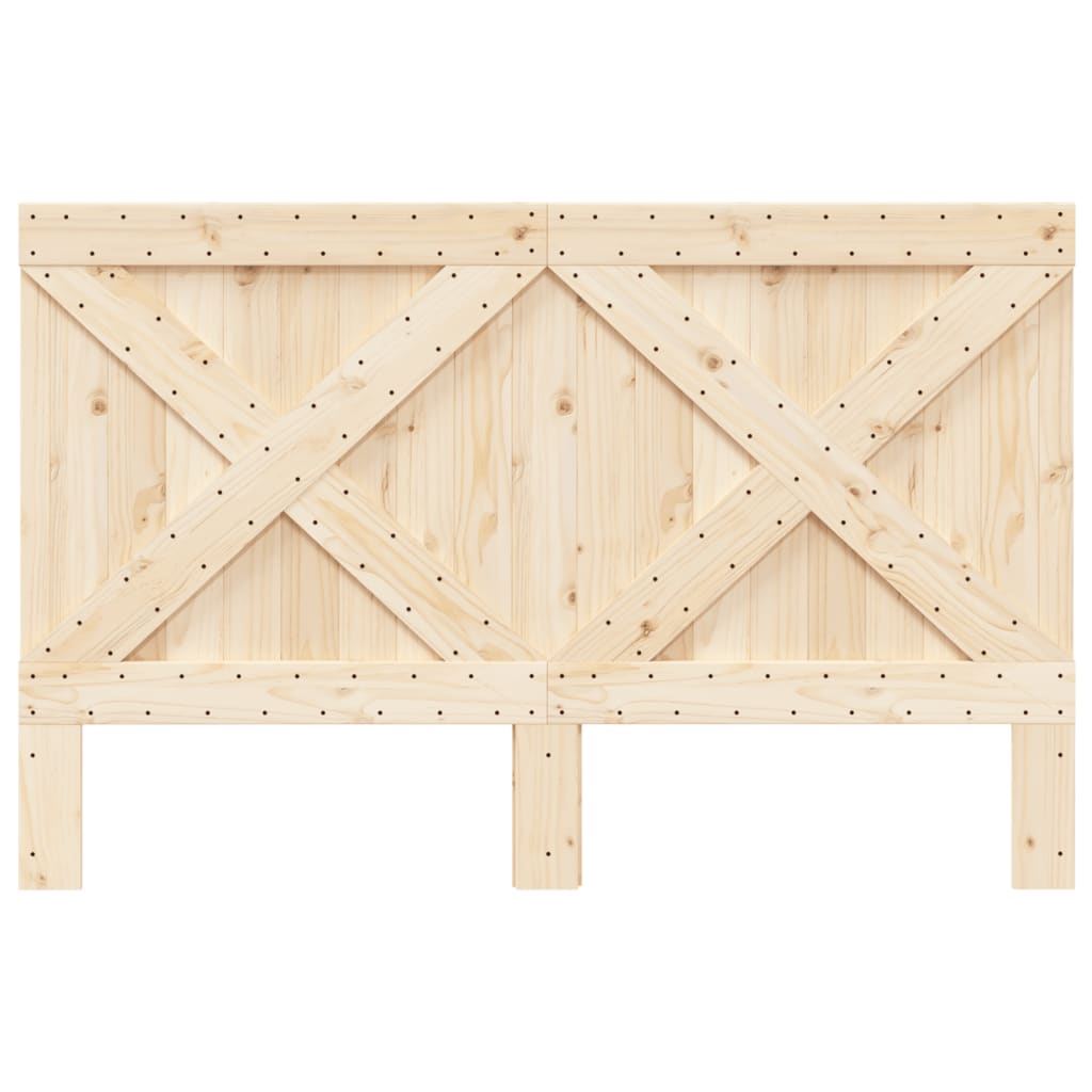 Testiera 160x104 cm in Legno Massello di Pino