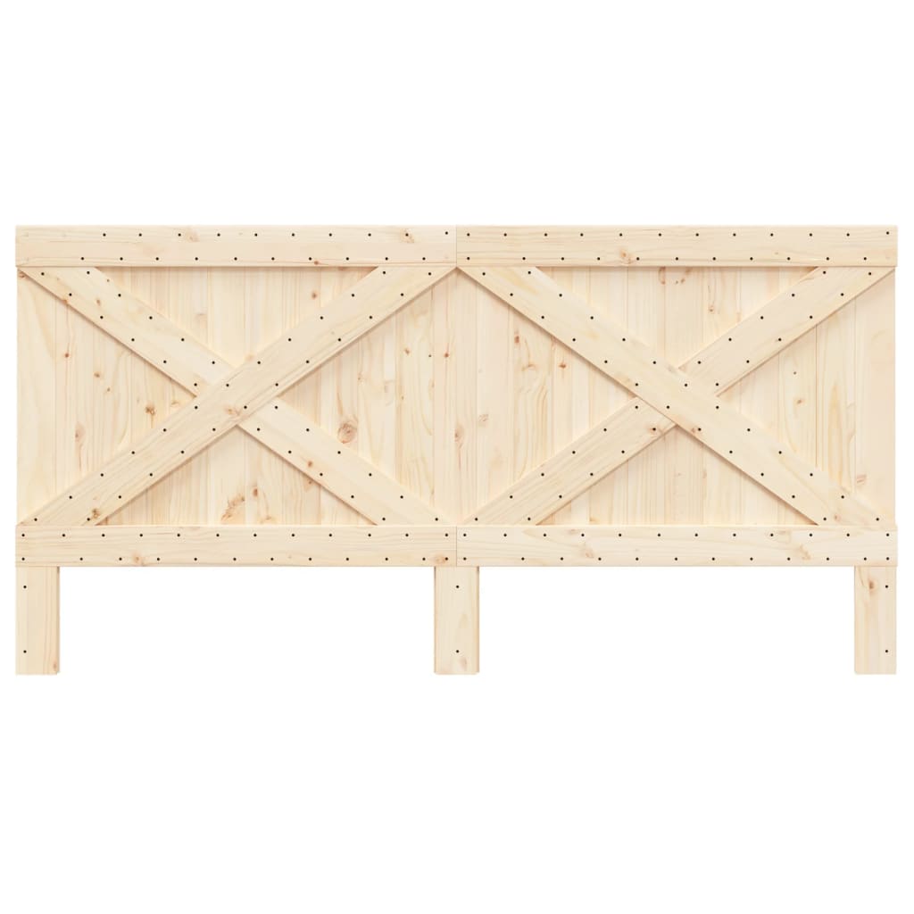 Testiera 200x104 cm in Legno Massello di Pino