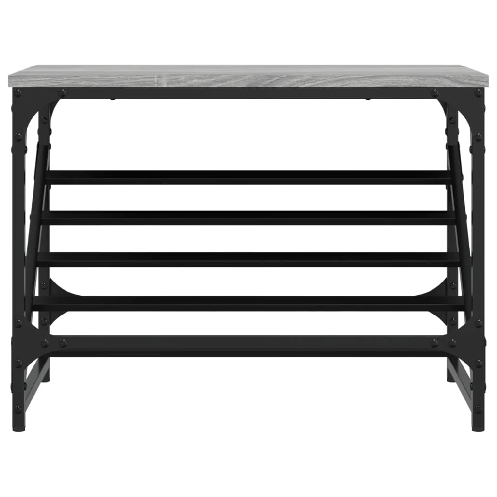 Scarpiera Grigio Sonoma 60x30x45 cm in Legno Multistrato