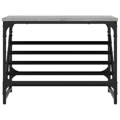 Scarpiera Grigio Sonoma 60x30x45 cm in Legno Multistrato