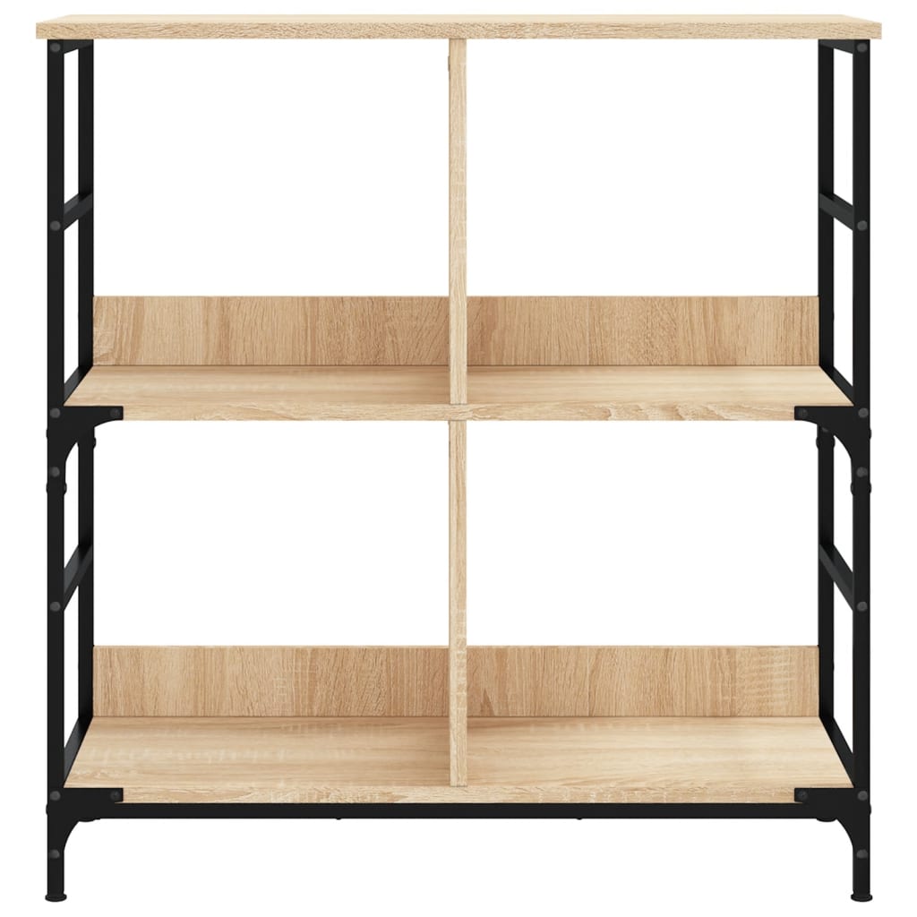 Libreria Rovere Sonoma 78,5x33x82 cm in Legno Multistrato