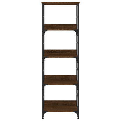 Libreria Rovere Marrone 50x33x153 cm in Legno Multistrato