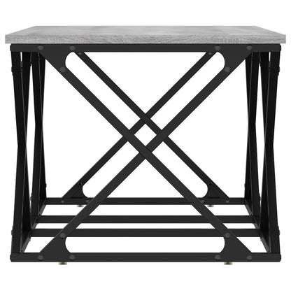 Tavolino da Salotto Grigio Sonoma 100x49x40cm Legno Multistrato
