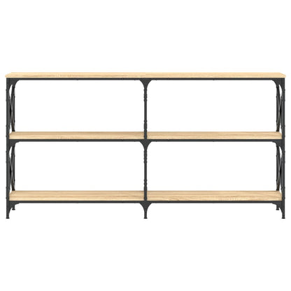 Tavolo Consolle Rovere Sonoma 200x28x80,5 cm Legno Multistrato