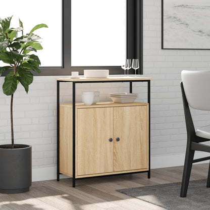 Credenza Rovere Sonoma 70x30x80 cm Legno ingegnerizzato