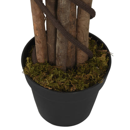 Albero Ficus Lyrata 180 Foglie 150 cm Verde