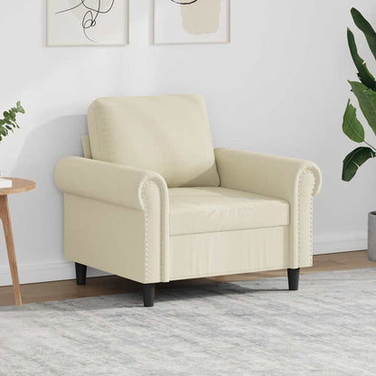 Poltrona Crema 60 cm in Similpelle