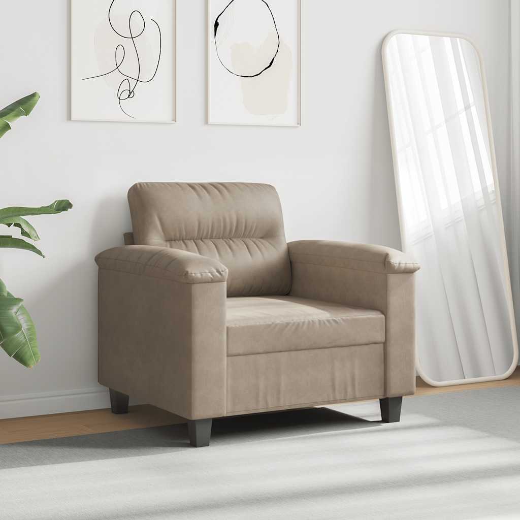 Poltrona Tortora 60 cm in Microfibra