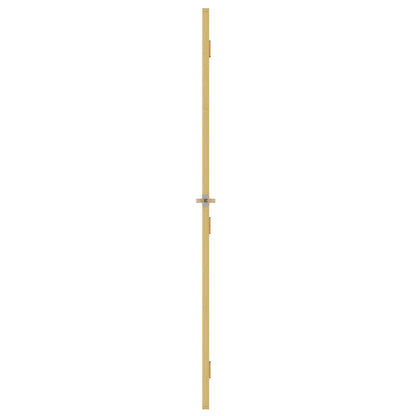 Porta Interni Sottile Oro 76x201,5cm Vetro Temperato Alluminio