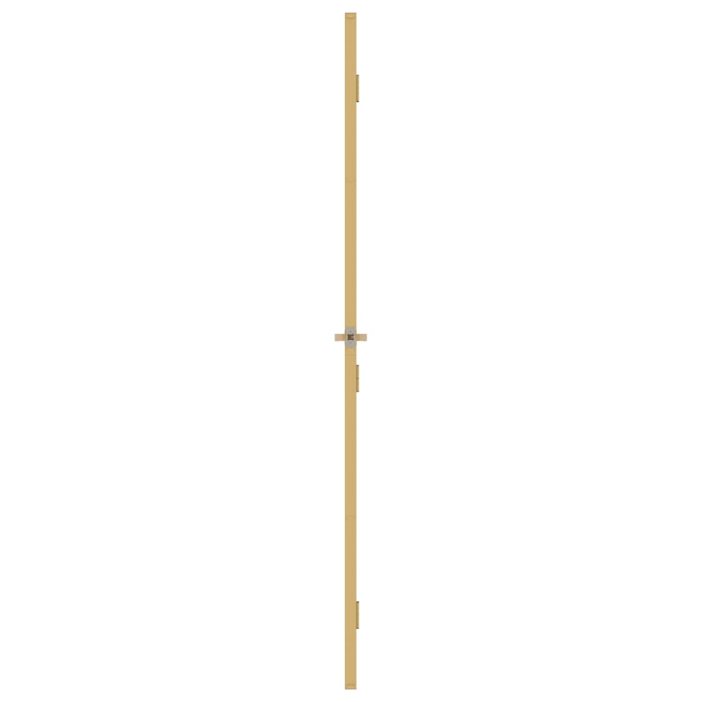Porta Interni Sottile Oro 93x201,5cm Vetro Temperato Alluminio