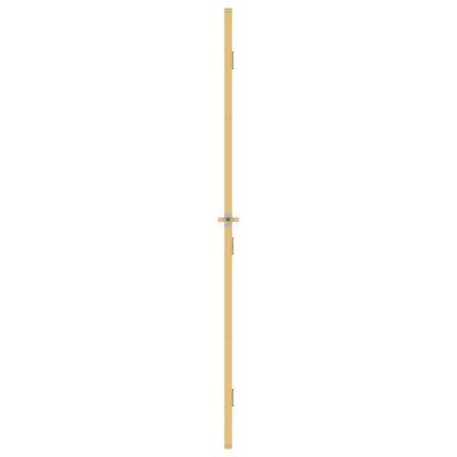 Porta Interni Sottile Oro 102,5x201,5 Vetro Temperato Alluminio