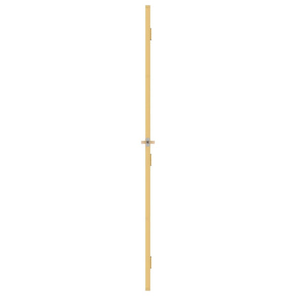 Porta Interni Sottile Oro 102,5x201,5 Vetro Temperato Alluminio