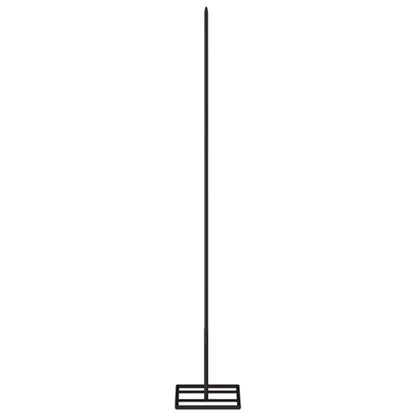 Albero di Natale Decorativo in Metallo Nero 60 cm