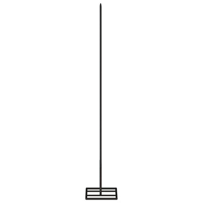 Albero di Natale Decorativo in Metallo Nero 90 cm