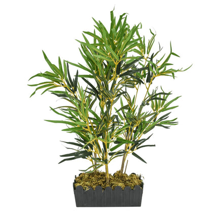Albero BambÃ¹ Artificiale 368 Foglie 80 cm Verde
