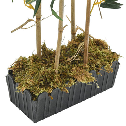 Albero BambÃ¹ Artificiale 552 Foglie 120 cm Verde