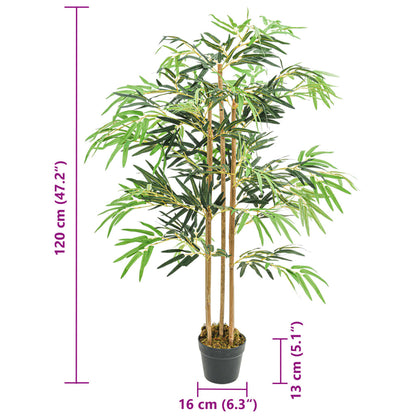 Albero BambÃ¹ Artificiale 730 Foglie 120 cm Verde