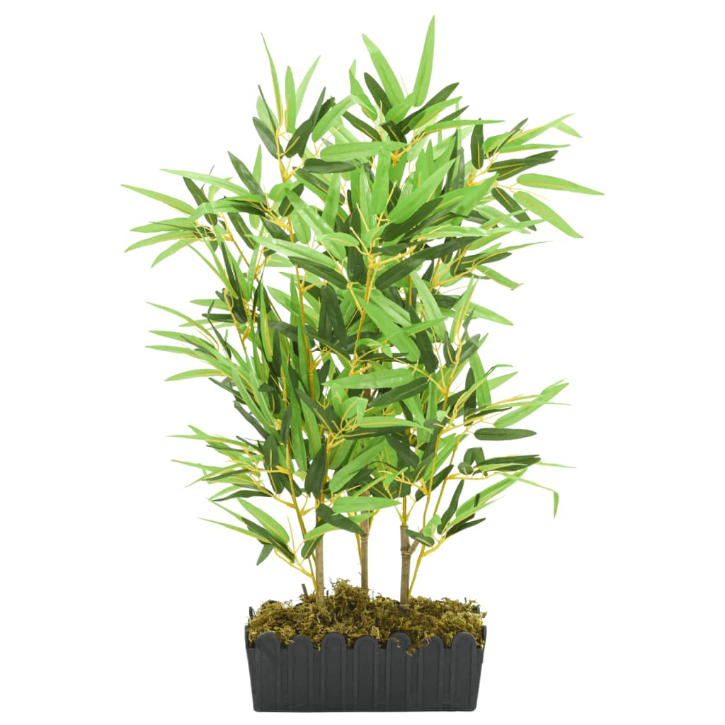 Albero BambÃ¹ Artificiale 500 Foglie 80 cm Verde