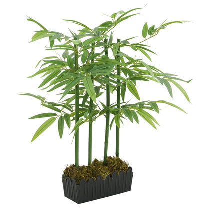 Albero BambÃƒÂ¹ Artificiale 240 Foglie 80 cm Verde