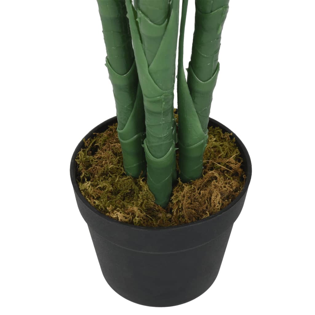 Palma Artificiale 28 Foglie 120 cm Verde