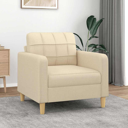 Poltrona Crema 60 cm in Tessuto
