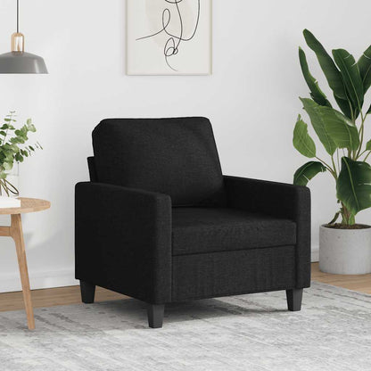 Poltrona Nera 60 cm in Tessuto