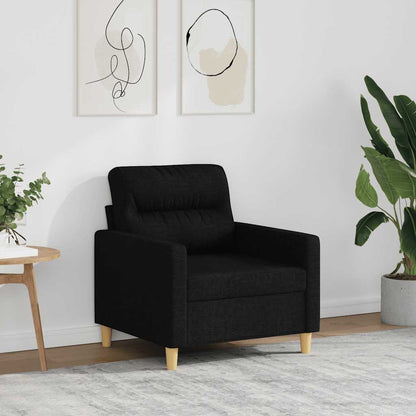 Poltrona Nera 60 cm in Tessuto