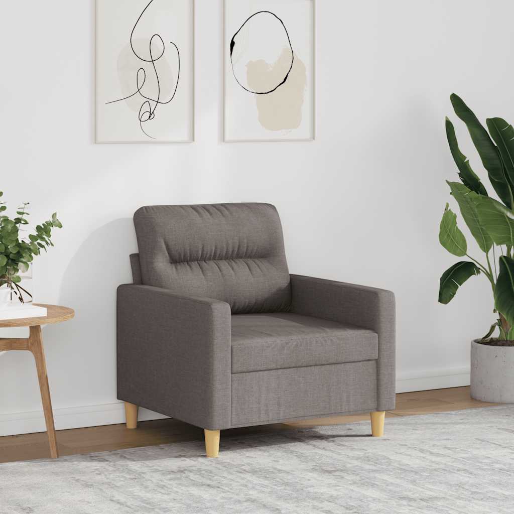 Poltrona Tortora 60 cm in Tessuto