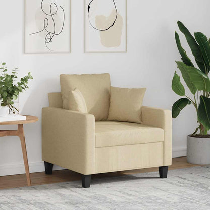 Poltrona Crema 60 cm in Tessuto
