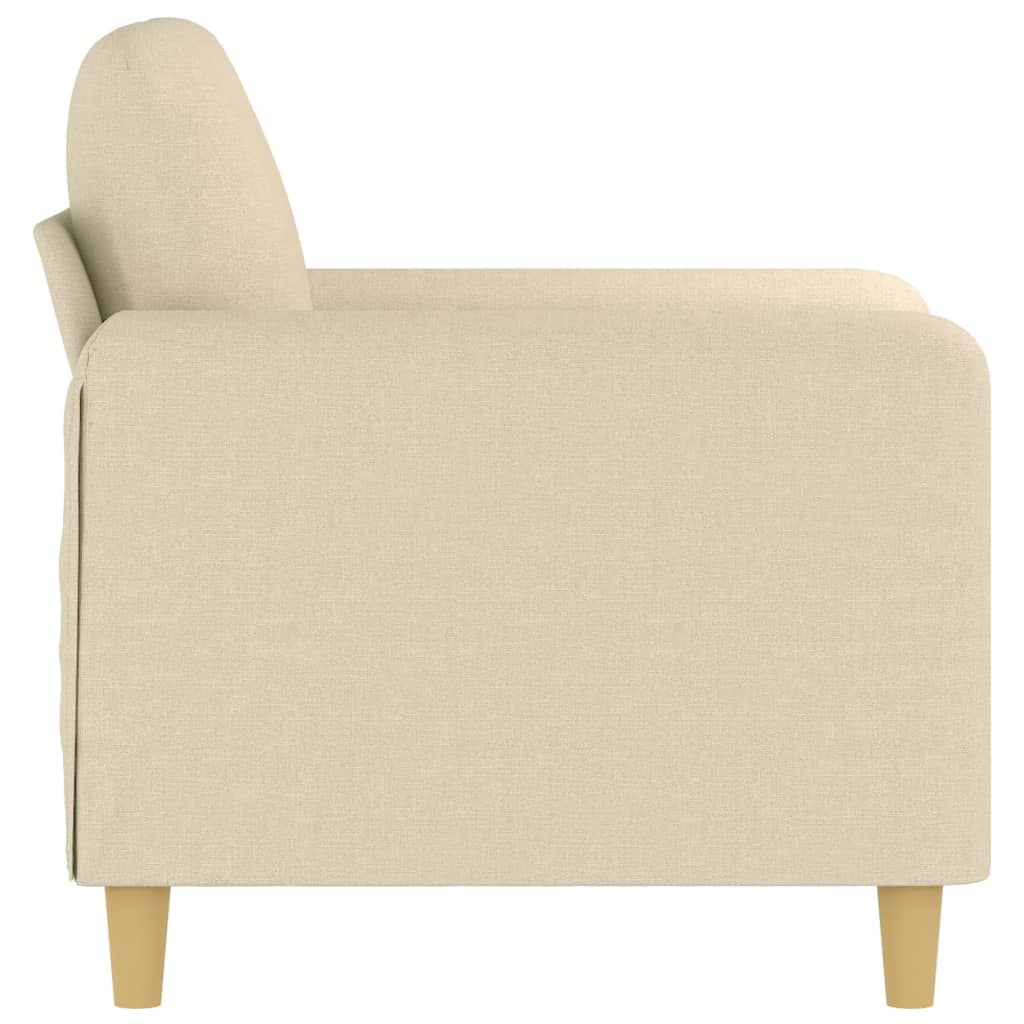 Poltrona Crema 60 cm in Tessuto