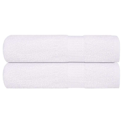 Asciugamani 2 pz Bianchi 50x100 cm 360 g/mÂ² 100% Cotone
