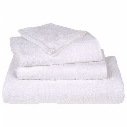 Asciugamani da Bagno 2 pz Bianchi 100x150cm 360g/mÂ² 100% Cotone