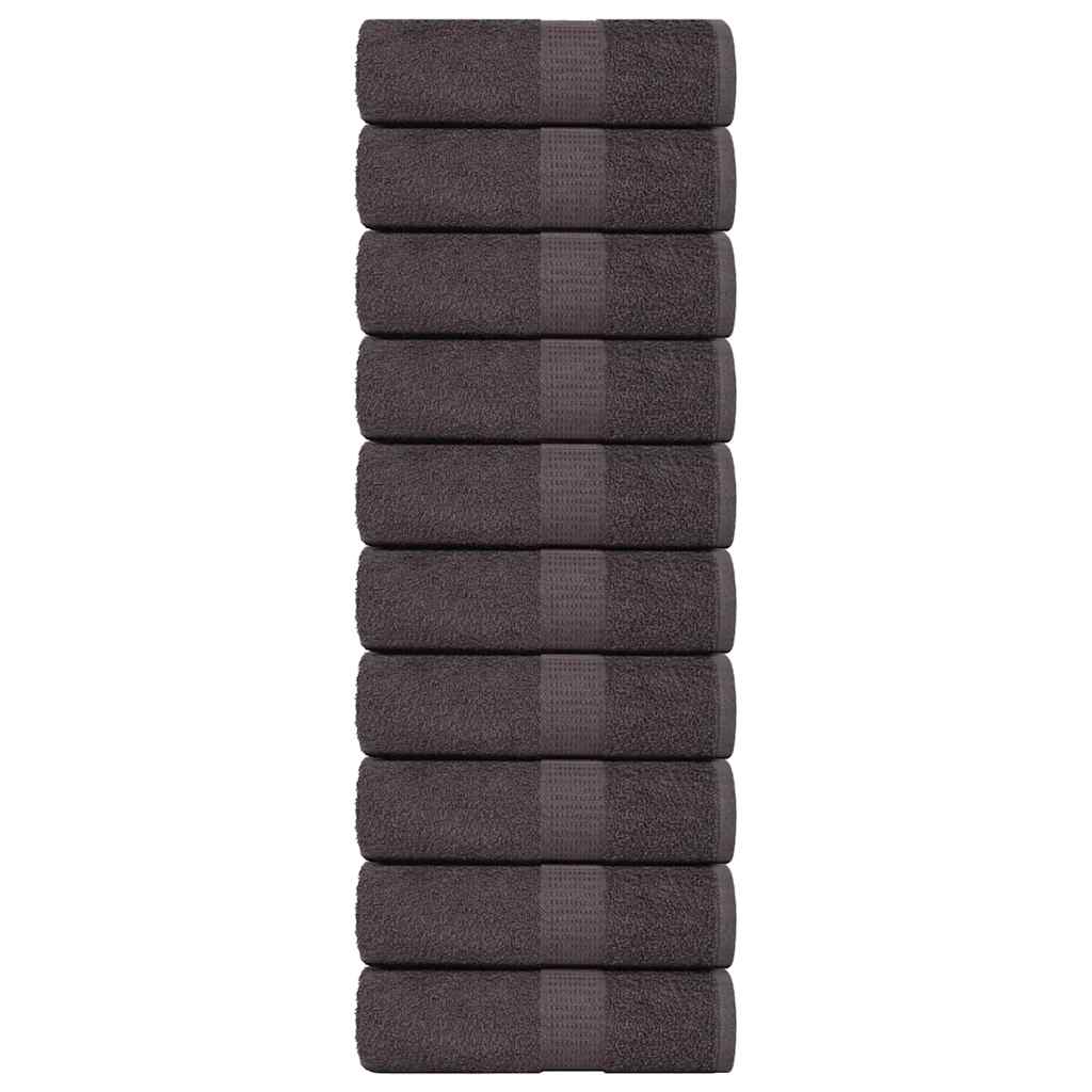 Asciugamani per Sapone 10pz 30x30cm 360 g/mÂ² 100% Cotone