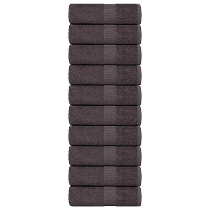 Asciugamani per Sapone 10pz 30x30cm 360 g/mÂ² 100% Cotone