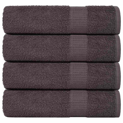 Asciugamani da Bagno 4 pz 100x150 cm 360 g/mÂ² 100% Cotone