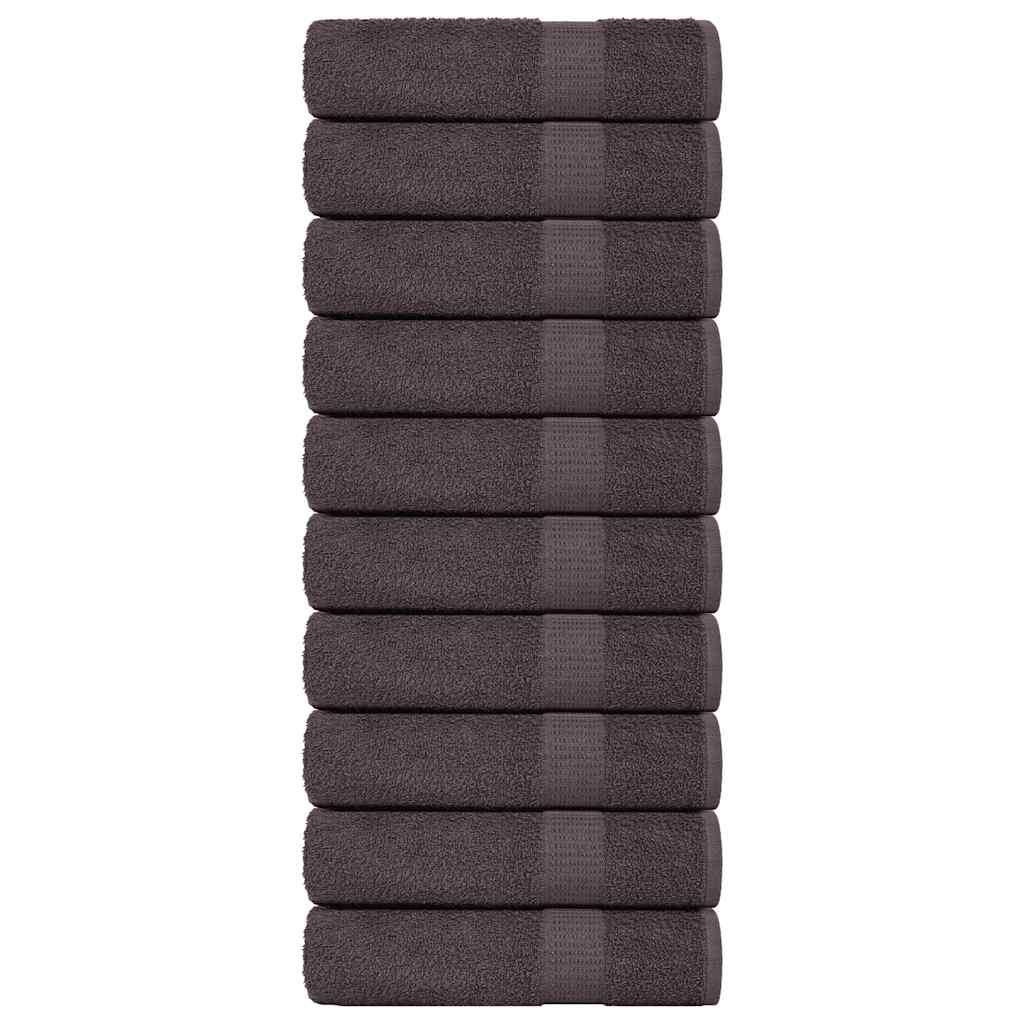 Asciugamani da Bagno 10 pz 100x150 cm 360 g/mÂ² 100% Cotone