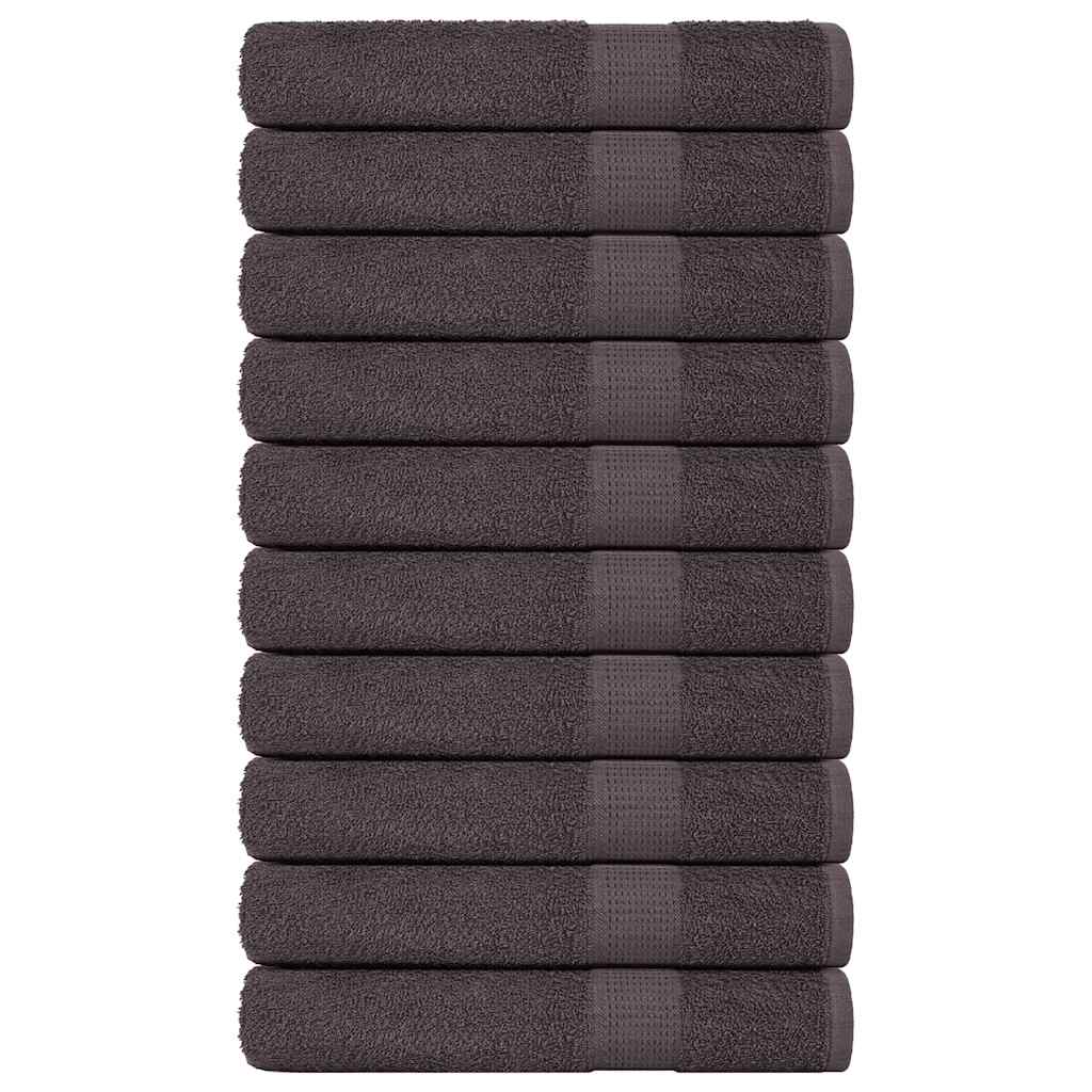Asciugamani per Sauna 10 pz 80x200 cm 360 g/mÂ² 100% Cotone