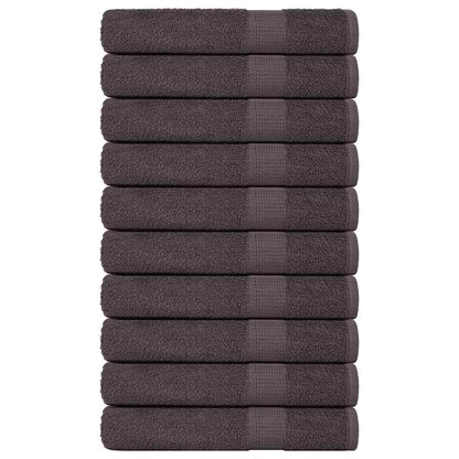 Asciugamani per Sauna 10 pz 80x200 cm 360 g/mÂ² 100% Cotone