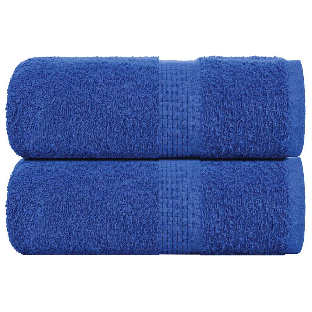 Asciugamani per Sapone 2 pz Blu 30x30 cm 360 g/mÂ² 100% Cotone