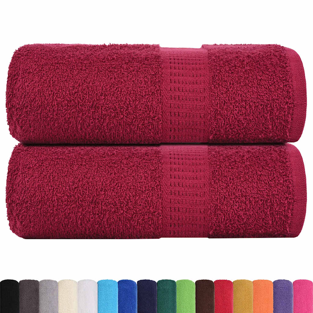 Asciugamani Ospiti 2 pz BordÃ² 30x50 cm 360 g/mÂ² 100% Cotone