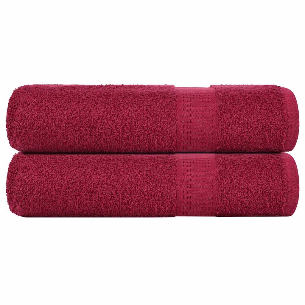 Asciugamani 2 pz BordÃ² 50x100 cm 360 g/mÂ² 100% Cotone