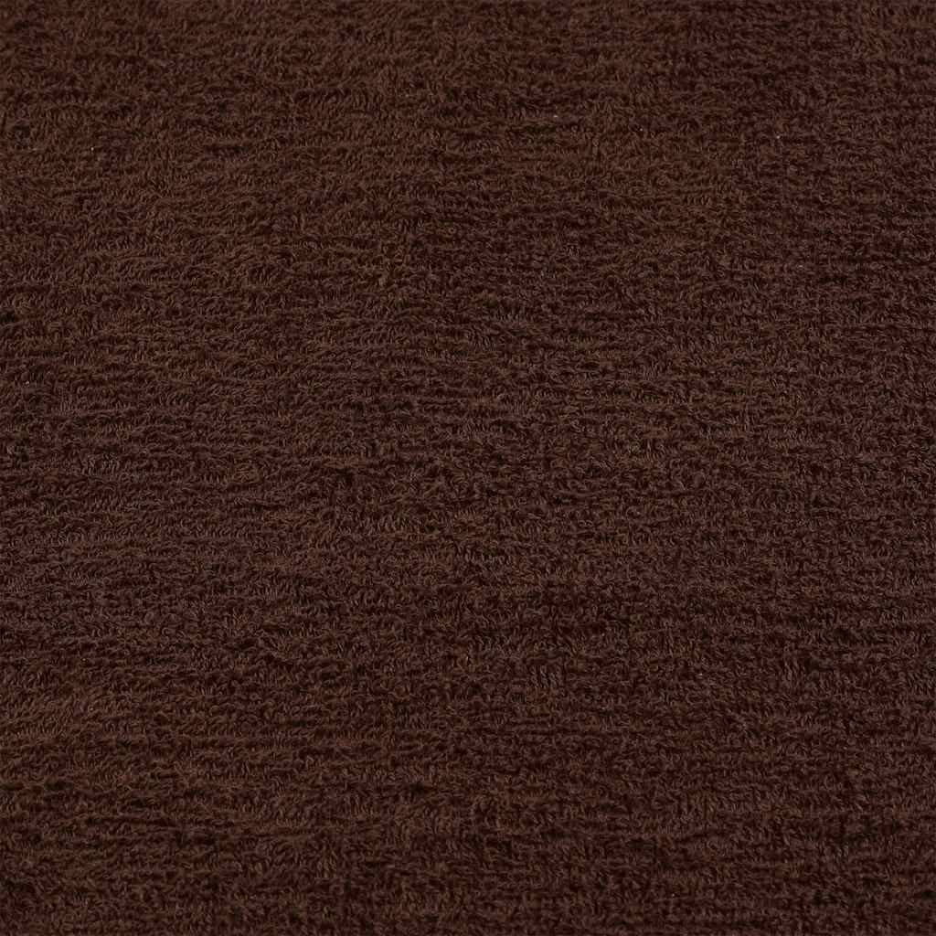 Asciugamani FROGN 2 pz Marrone 50x100 cm 360 g/mÂ²