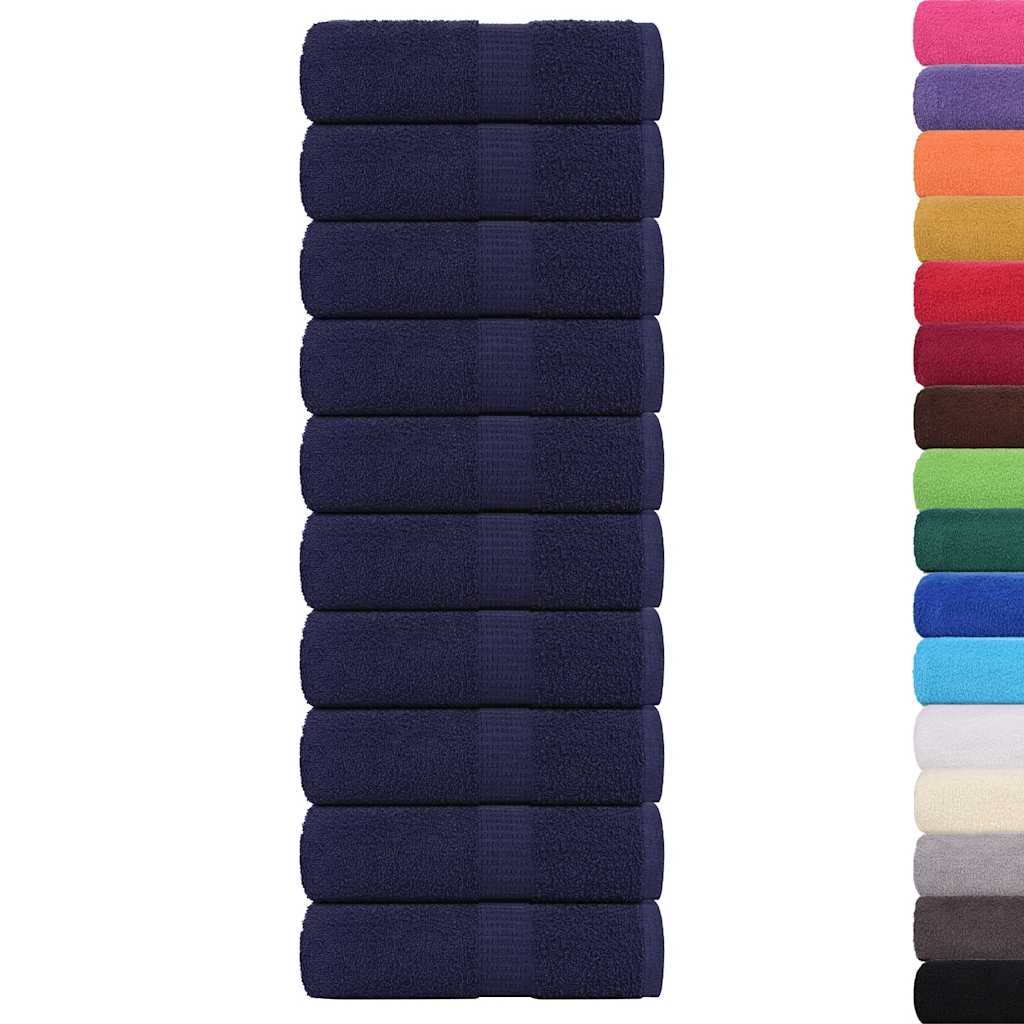 Asciugamani per Sapone 10 pz 30x30 cm 360 g/mÂ² 100% Cotone