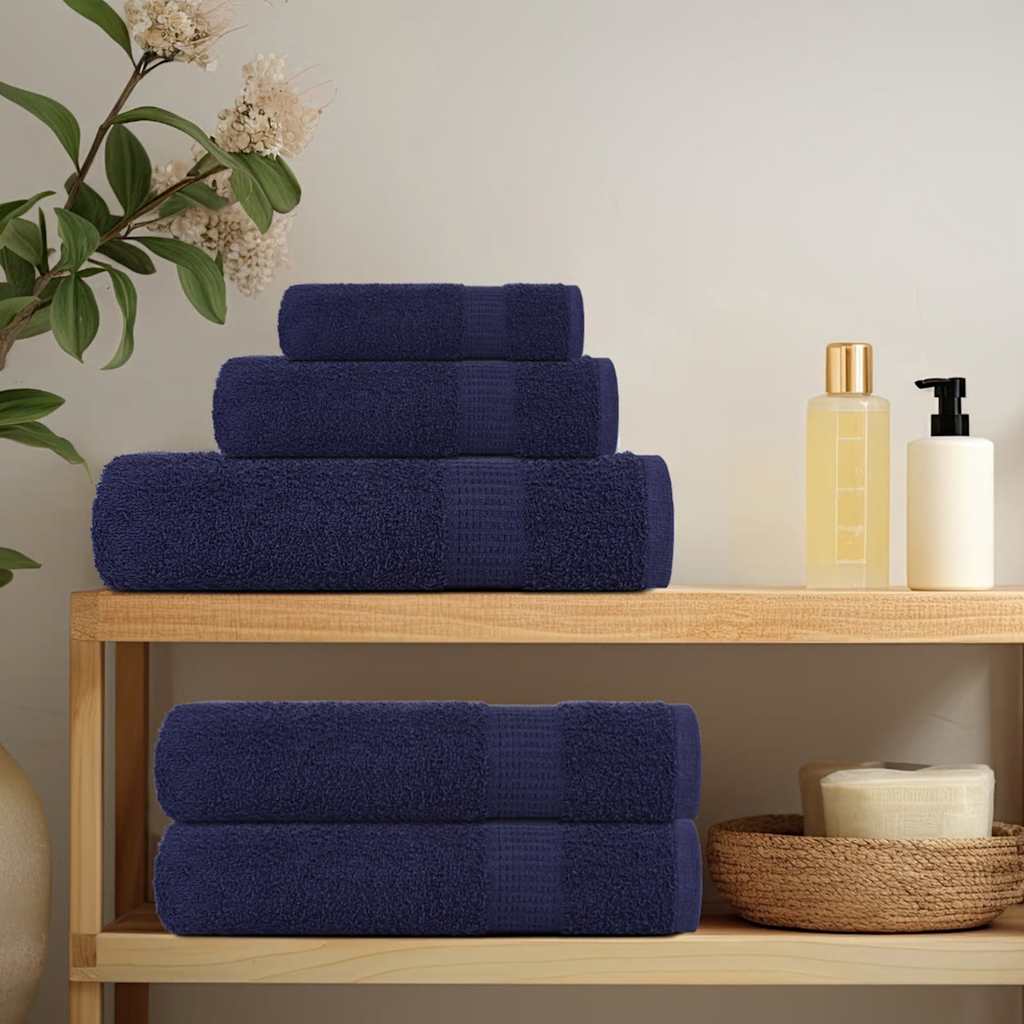 Asciugamani per Sapone 10 pz 30x30 cm 360 g/mÂ² 100% Cotone