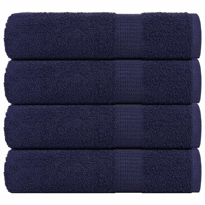 Asciugamani da Bagno 4 pz 100x150 cm 360 g/mÂ² 100% Cotone